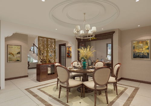 歐式奢華氣韻，筑就理想之家 203平豪華別墅裝修實景全解析